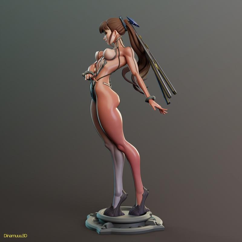 Dinamuuu3D出品《Eve》3D打印模型|Dinamuuu3D – Eve – 3D Print Model STL