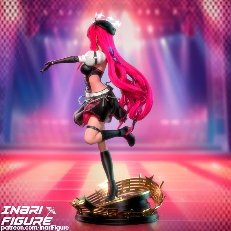 Inari官方3D打印模型：Irys角色立体模型（Holostage 25）|Inari Figure – Irys (Holostage 25) – Hololive – 3D Print Model STL