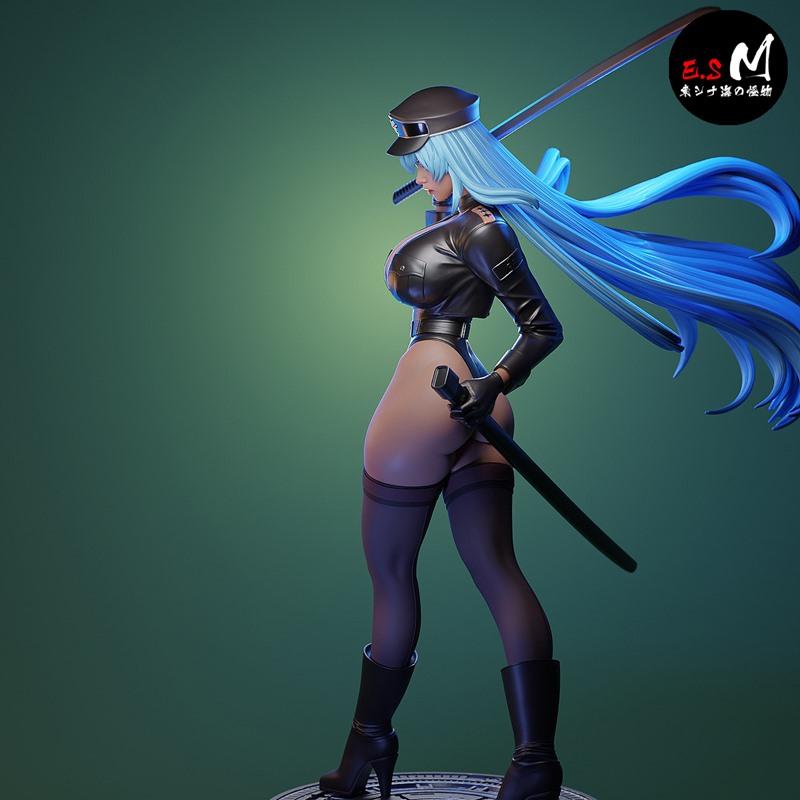 艾斯之死 3D打印模型|E.S Monster – Esdeath – Akame Ga Kill – 3D Print Model STL