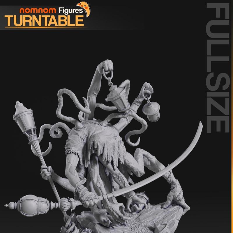 灯影大师-暗夜探索33号-3D打印模型|Nomnom Figures – Lamp Master – Clair Obscur – Expedition 33 – 3D Print Model STL