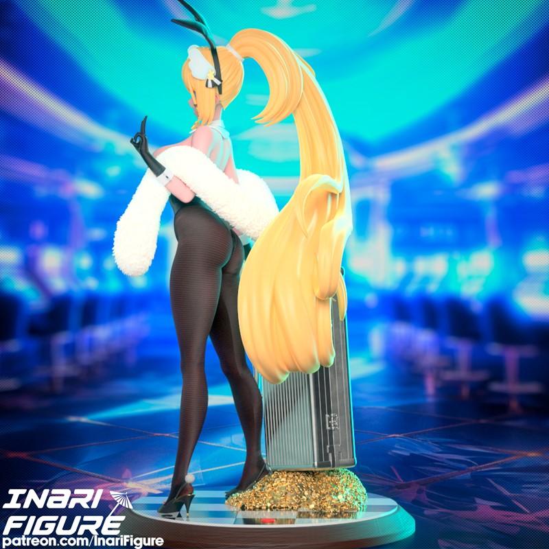 Inari角色3D打印模型|Inari Figure – Rupee – Nikke – 3D Print Model STL