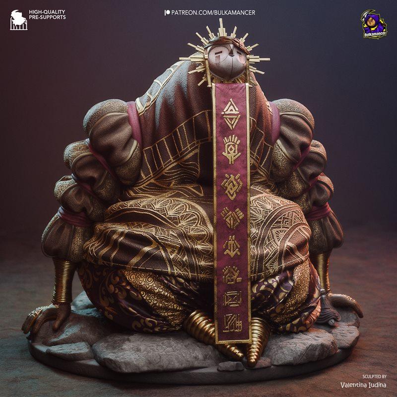 Bulkamancer创作的《Esquie》角色3D打印模型（Clair Obscur系列·探险33号）|Bulkamancer Sculpts – Esquie – Clair Obscur – Expedition 33 – 3D Print Model STL