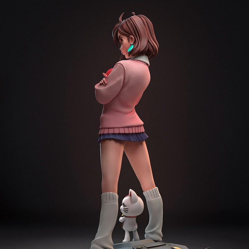H3LL创作者 - Momo Ayase - 3D打印模型|h3LL creator – Momo Ayase – 3D Print Model STL