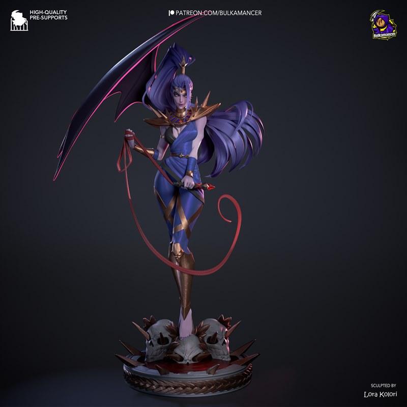 Bulkamancer创作的Megaera角色3D打印模型|Bulkamancer Sculpts – Megaera – 3D Print Model STL