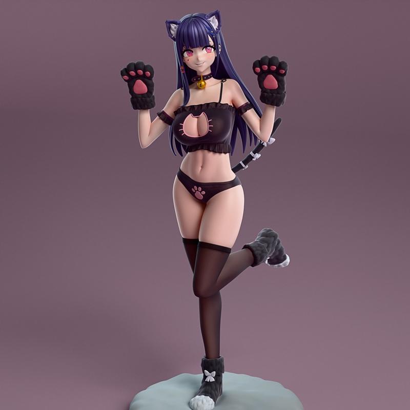 空之形体 – 阿克马·尼赫穆涅（Numi）– 3D打印模型|Void Figures – Akuma Nihmune (Numi) – 3D Print Model STL