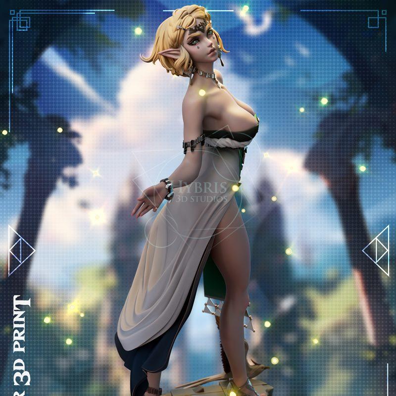 塞尔达传说：王国之泪 3D打印模型|Hybris Studios – Zelda – Tears Of The Kingdom – 3D Print Model STL