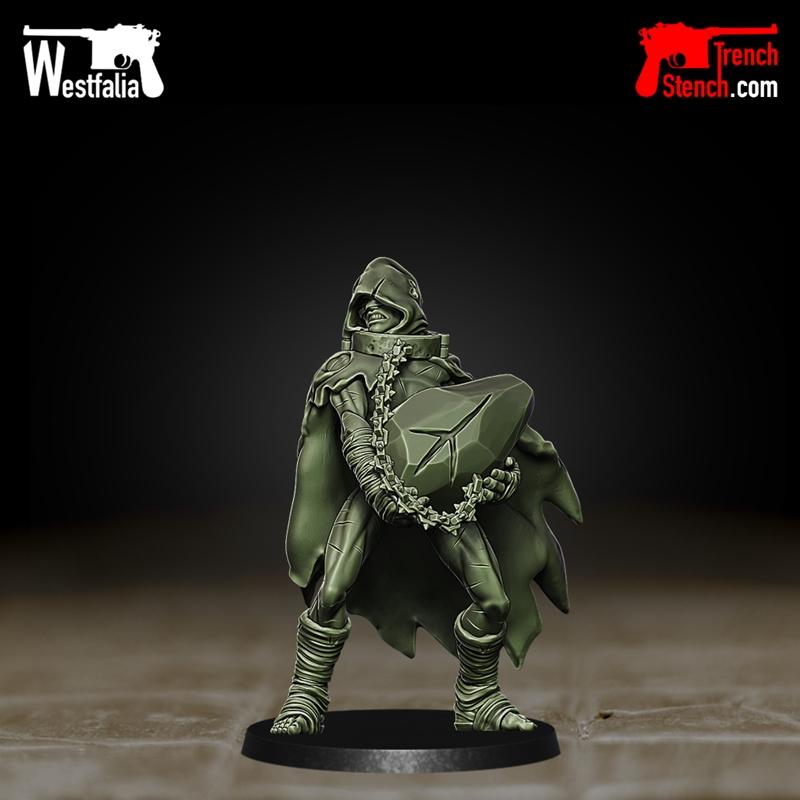 北欧神话：伊格德拉西尔之子——符文囚徒 3D打印模型|Trench Stench – Children of Yggdrasil – Runic Prisoners – 3D Print Model STL