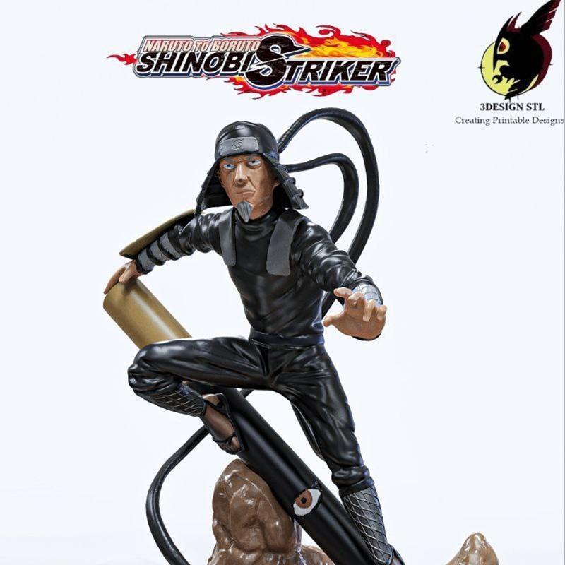 3D打印模型：Sarutobi角色设计|3Design – Sarutobi – 3D Print Model STL