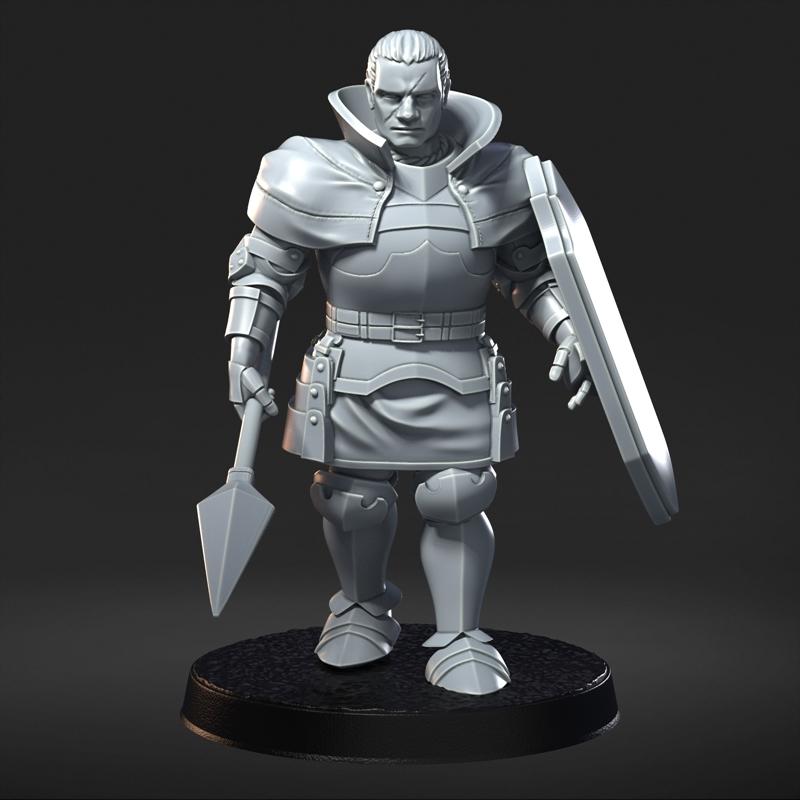 RN工作室 - 万能独角兽统治者 - 3D打印模型|RN Estudio – RPG Unicorn Overlord – 3D Print Model STL