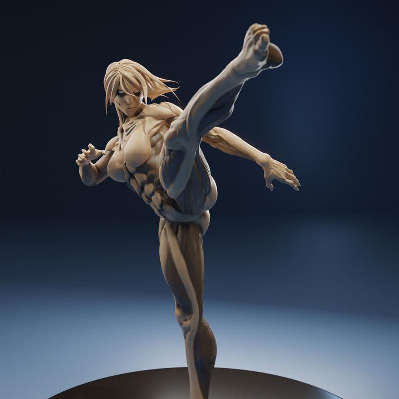 Annie Female Titan – Fran Lima – 3D Print Model STL