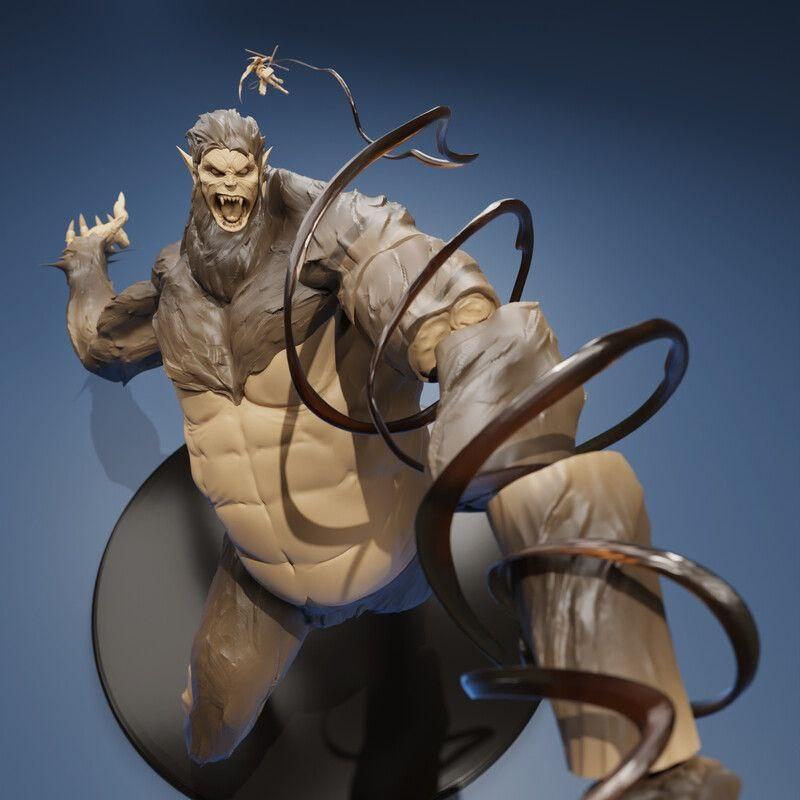 Beast Titan – Fran Lima – 3D Print Model STL