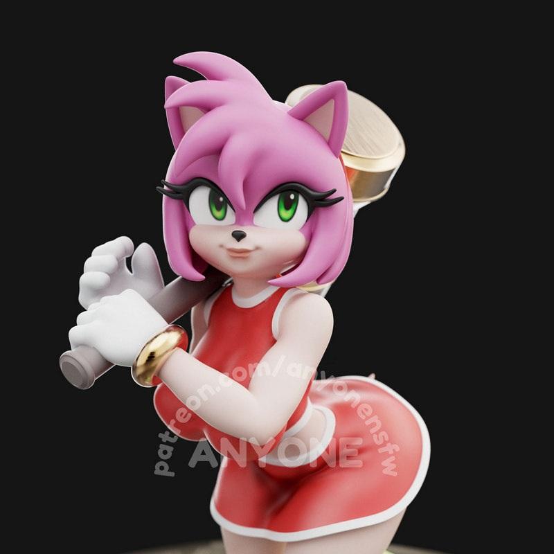 AnyoneNSFW – Amy – 3D打印模型|AnyoneNSFW – Amy – 3D Print Model