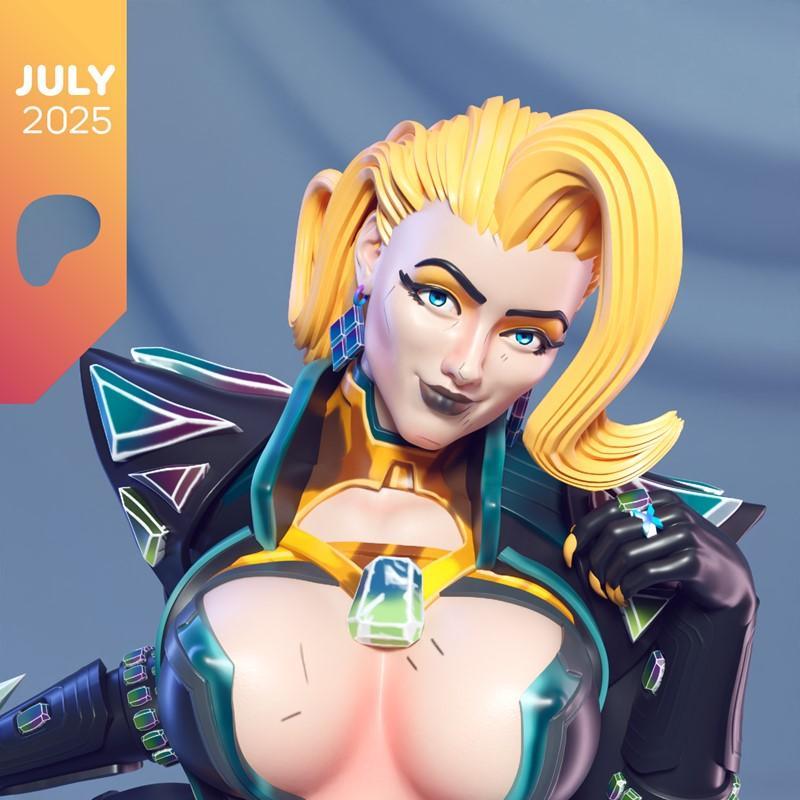 艾玛·弗罗斯特 3D打印模型 夕阳场景人物雕塑|Emma Frost – Cg Sunset – Man I Love Figures – 3D Print Model STL