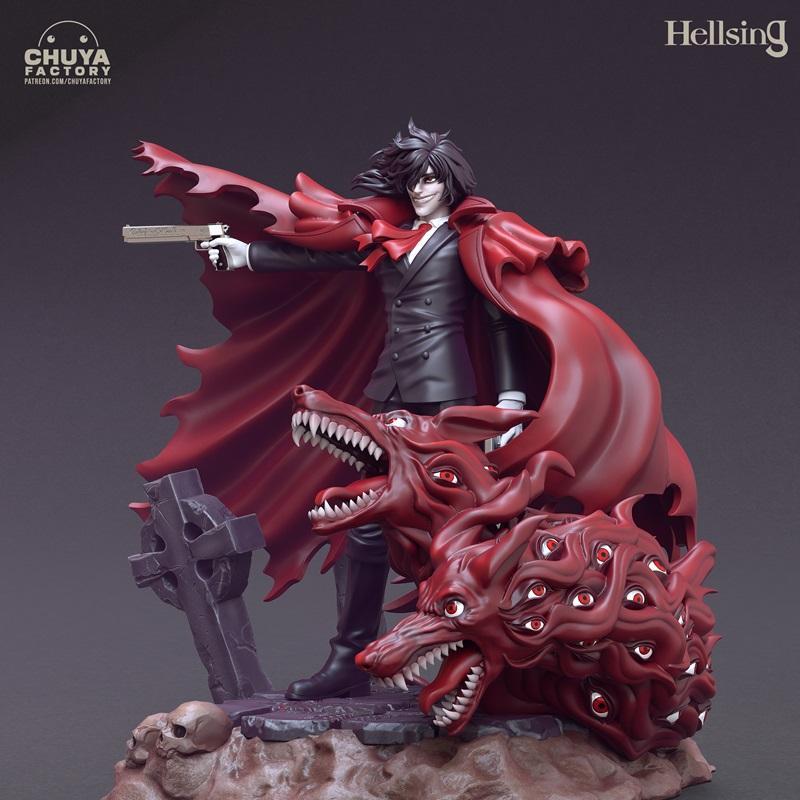 楚亚工厂 - 阿鲁卡德 - 3D打印模型|Chuya Factory – Alucard – 3D Print Model STL
