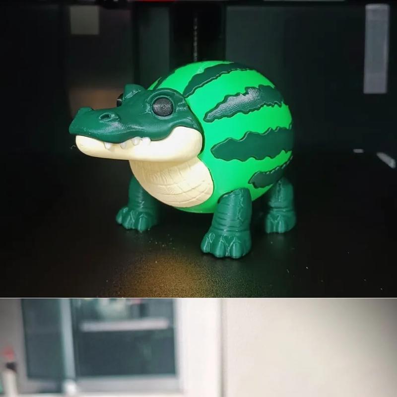 Glorbo果冻乐关节玩具 3D打印模型|Glorbo fruttodrillo articulated toy – 3D Print Model STL