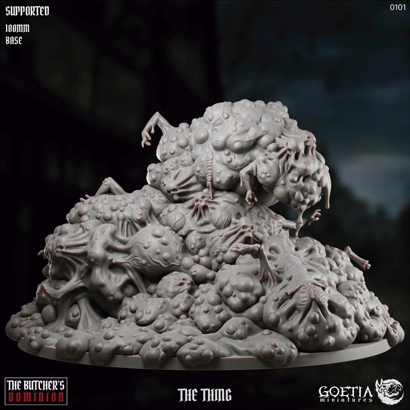 Goetia迷你模型： butcher's dominion butcher之域|Goetia Miniatures – The Butcher’s Dominion – 3D Print Model STL
