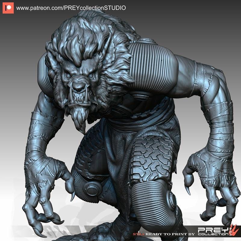 Prey Collection Studio - Rahzar - 3D打印模型|Prey Collection Studio – Rahzar – 3D Print Model STL