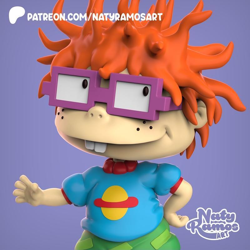 瑞奇与朋友们 3D打印模型|Carlitos – Rugrats – 3D Print Model STL