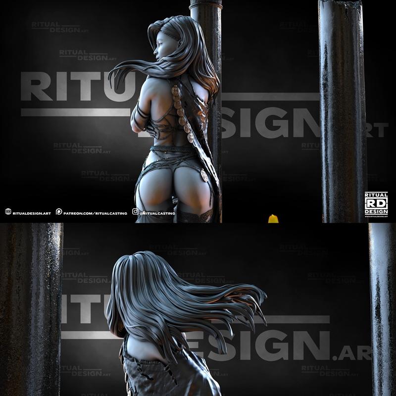 Ritual Design 3D打印模型：Delilah角色精品雕塑|Ritual Design – Delilah – 3D Print Model STL