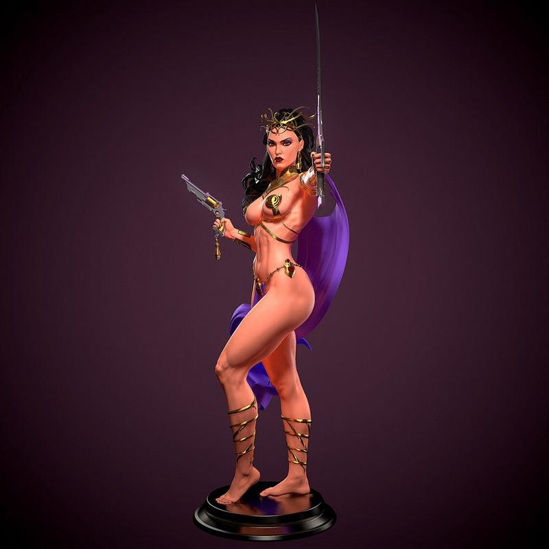德赫娅·索里斯 3D打印模型|Dejah Thoris – 3D Print Model