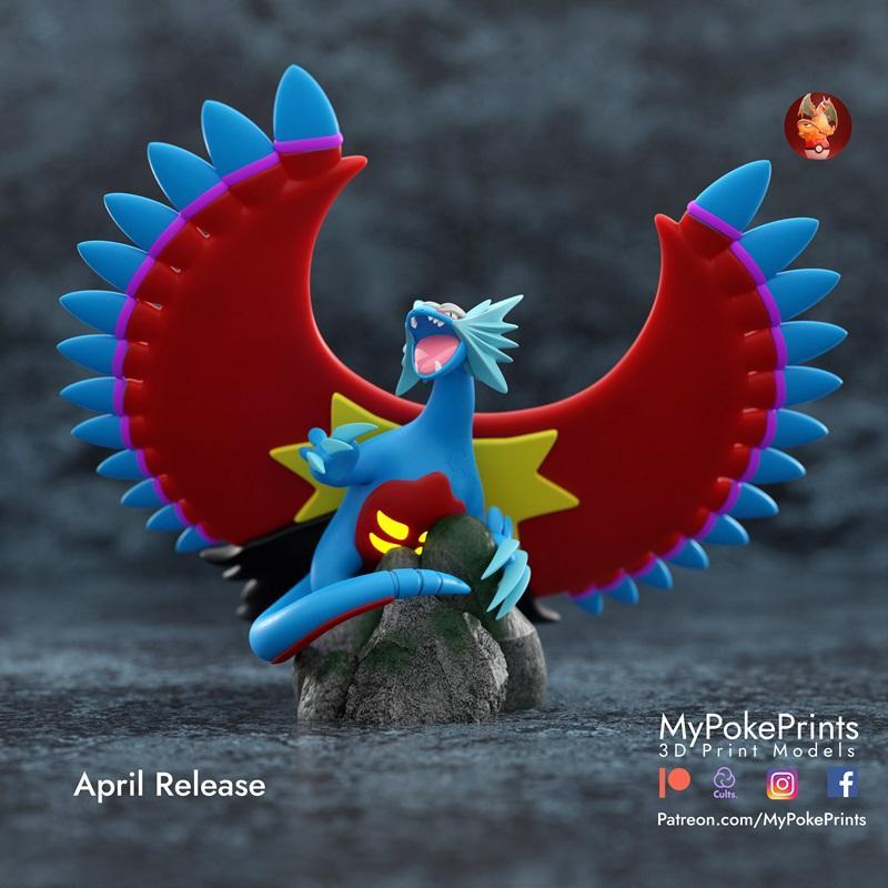 咆哮的月——3D打印模型|Roaring Moon – 3D Print Model STL