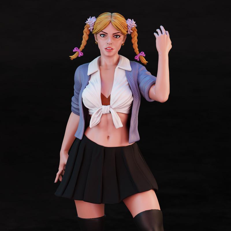 BrunoArt3D - 全新3D打印模型：Britney Spears角色精摹版|BrunoArt3D – Britney Spears – 3D Print Model