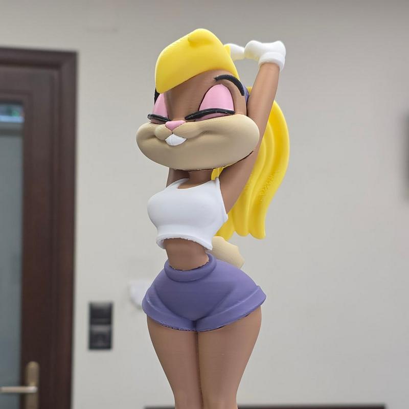 洛莉兔 3D打印模型|Lola Bunny – 3D Print Model
