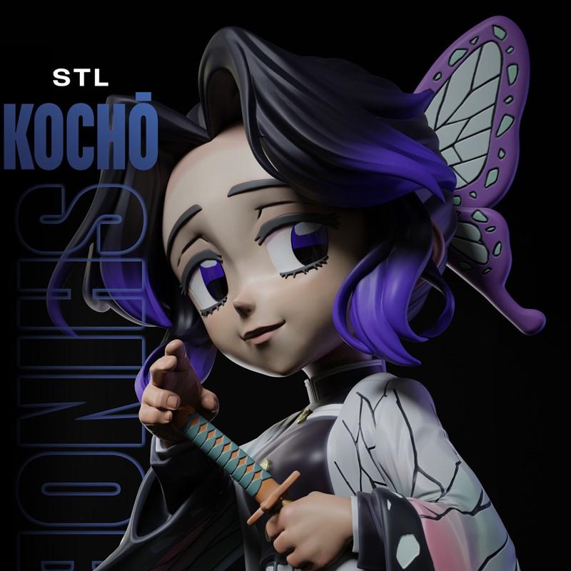 Chibistation - 忍者神龟 - 芬恩3D打印模型|Chibistation – Shinobu – 3D Print Model STL