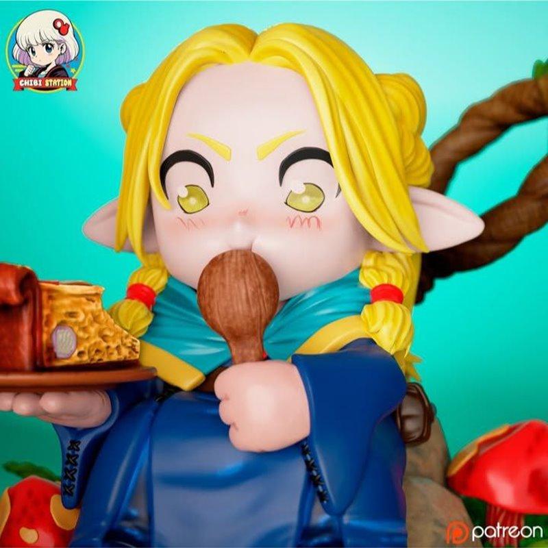 Chibistation - 马尔西尔 - 3D打印模型|Chibistation – Marcille – 3D Print Model STL
