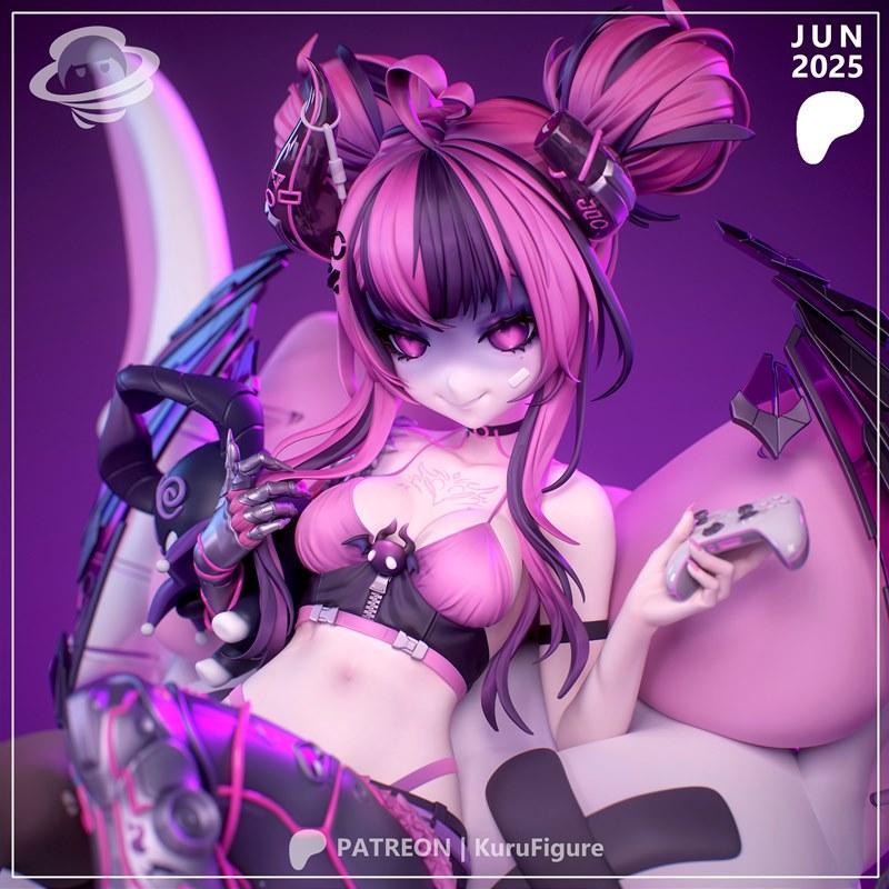Kuru角色3D打印模型 STL文件|Kuru Figure – Vtuber – Ironmouse – 3D Print Model STL