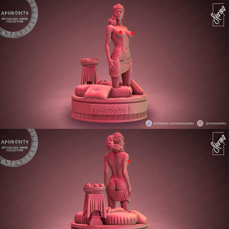 阿佛洛狄忒 3D打印模型|Aphrodite – 3D Print Model