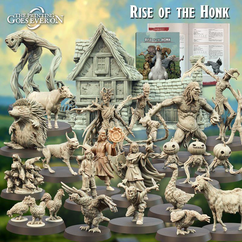 荣耀不息——鸣潮2025 3D打印模型 STL|The Printing Goes Ever On – Rise of the Honk May 2025 – 3D Print Model STL