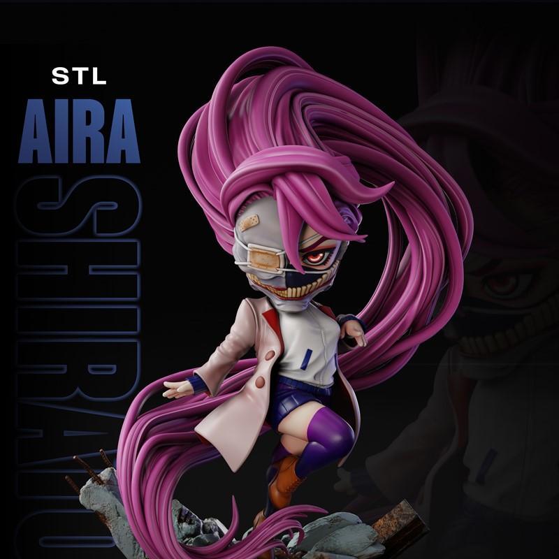 Chibi车站 Aira Shiratori 3D打印模型|Chibi Station – Aira Shiratori – 3D Print Model STL