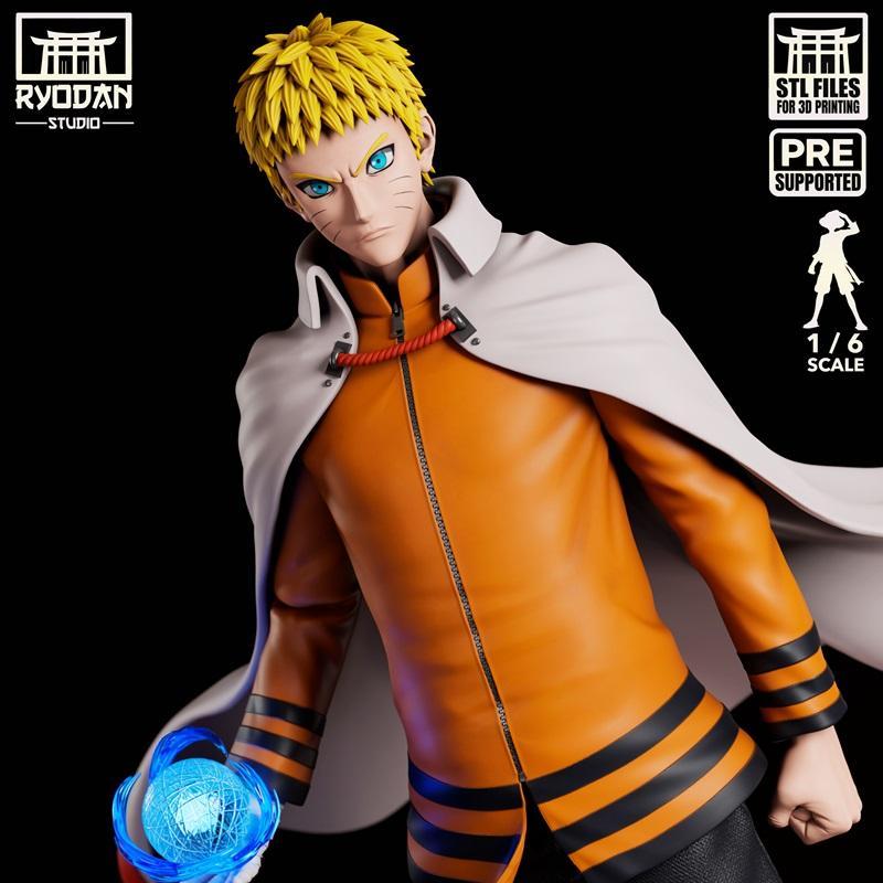 Ryodan工作室 Naruto忍者之影 3D打印模型|Ryodan Studio – Naruto Hokage – 3D Print Model STL