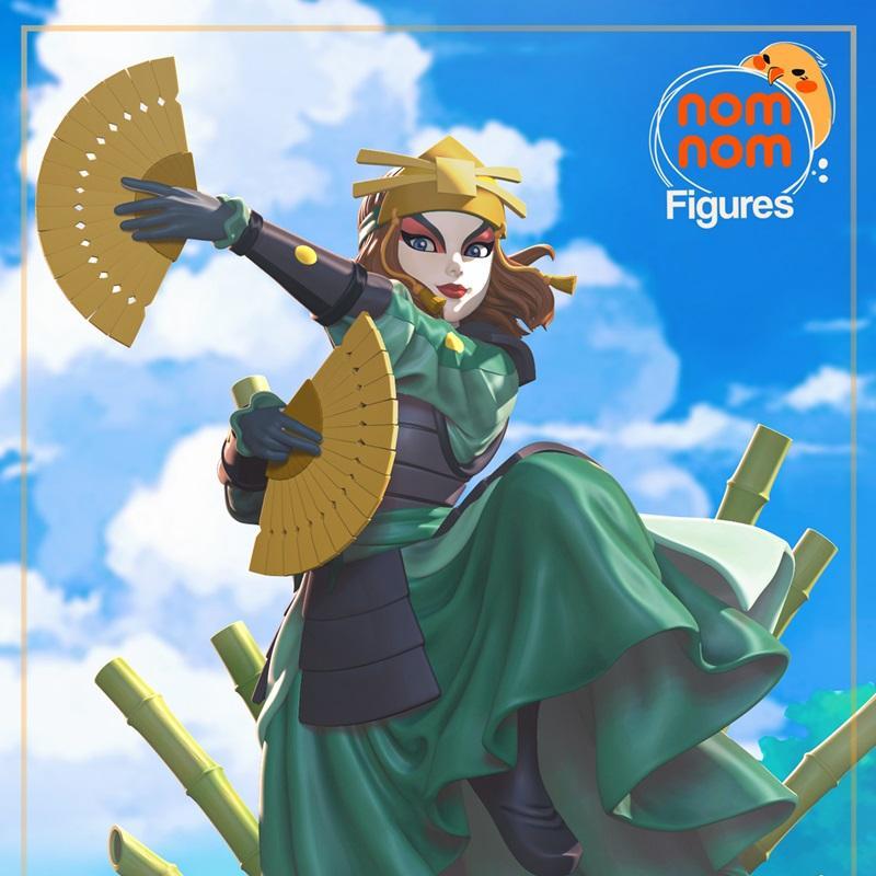 Nomnom Figures – Suki – Avatar The Last Airbender – 3D Print Model STL