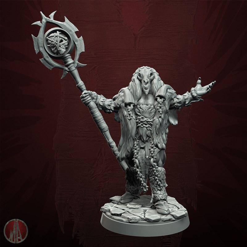 格里什库恩 - 狼人部落 - 3D打印模型|Grishkun – Orc Horde – 3D Print Model STL