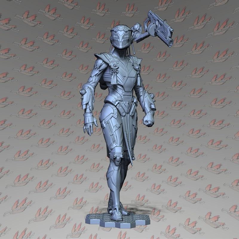 预设收藏工作室 - 赛博格MK12 - 3D打印模型|Prey Collection Studio – Sektor MK12 – 3D Print Model STL