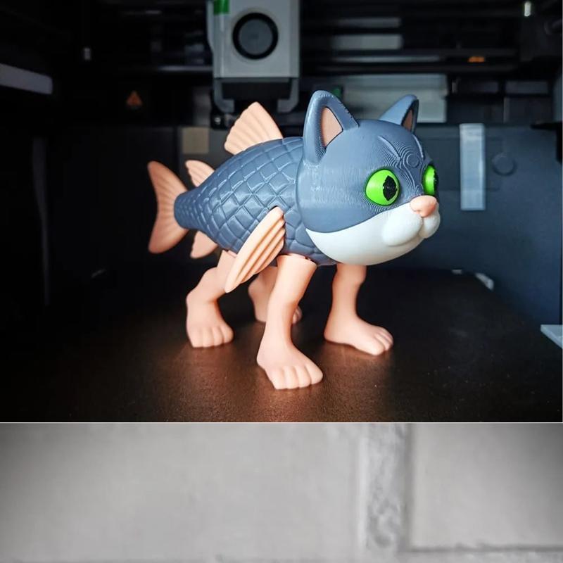 Trulimero trulichina 3D打印模型|Trulimero trulichina articulated toy – 3D Print Model STL
