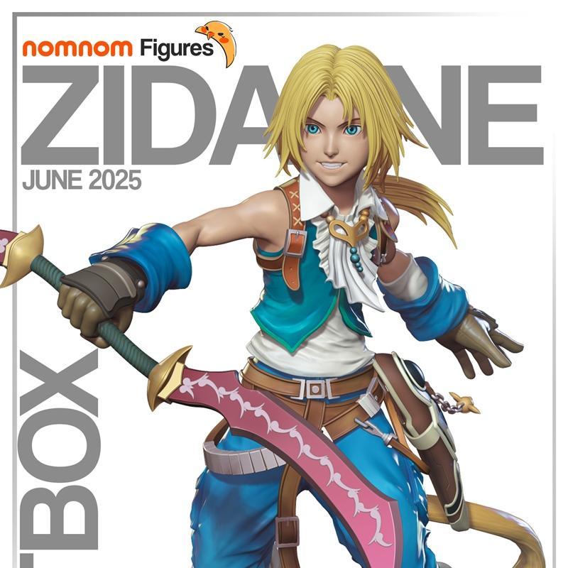 Zidane Tribal 3D打印模型 来自最终幻想IX|Nomnom Figures – Zidane Tribal – Final Fantasy IX – 3D Print Model STL