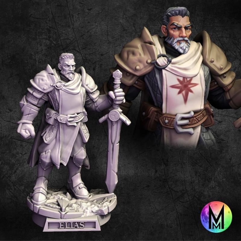 月光迷你款 - 守护者 3D打印模型|Moonlight Minis – Wardens – 3D Print Model STL