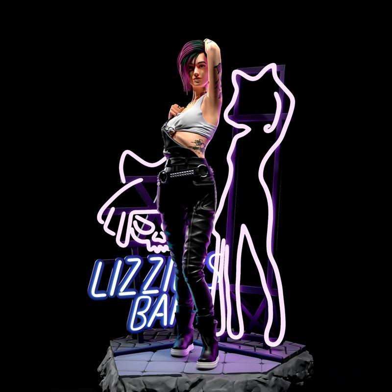 H3LL创造者 - 睦子阿尔瓦雷斯 - 3D打印模型|h3LL creator – Judy Alvarez – 3D Print Model STL