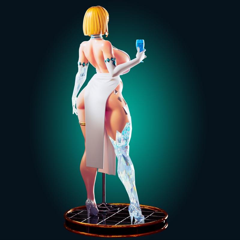 瑞克·弗罗斯特 3D打印模型|Officer Rhu – Marvel – Emma Frost – 3D Print Model STL