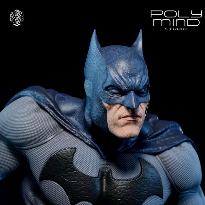 PolyMind Studio - 蝙蝠侠 - 3D打印模型|PolyMind Studio – Batman – 3D Print Model STL