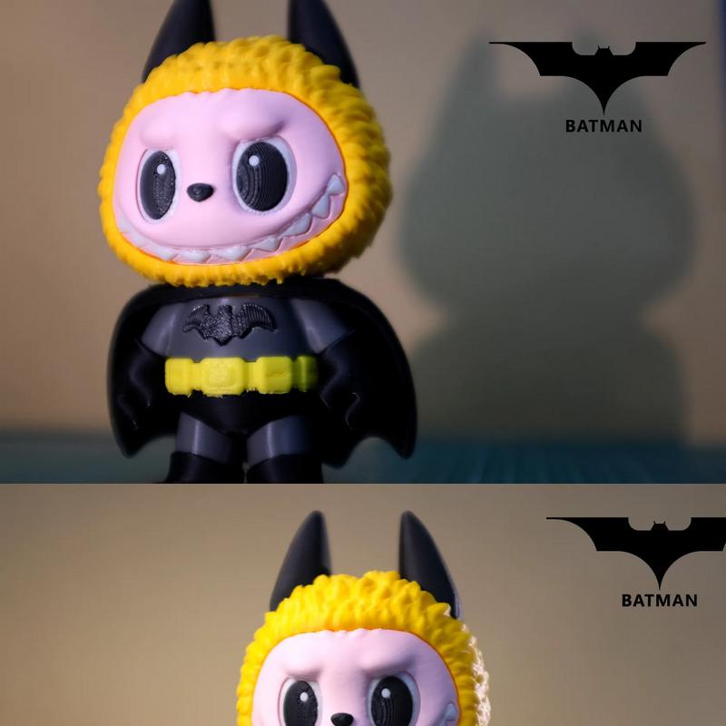乐高蝙蝠侠 3D打印模型|Labubu Batman – 3D Print Model