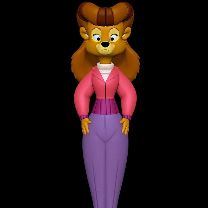 SillyToys出品：TaleSpin 3D打印模型|SillyToys – Rebecca Cunningham TaleSpin – 3D Print Model