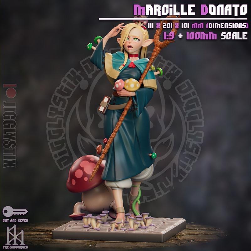 Jigglystix - 马尔西莉娅·唐托 - 3D打印模型|Jigglystix – Marcille Donato – 3D Print Model STL