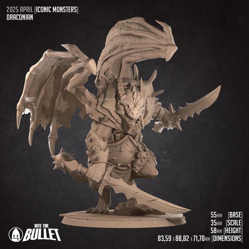 咬下子弹—— iconic怪物 2025年4月 3D打印模型|Bite the Bullet – Iconic Monsters April 2025 – 3D Print Model STL