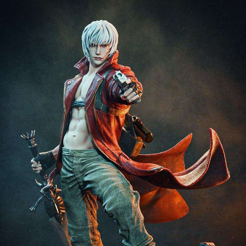 CA 3D Studios - 大卫 - 3D打印模型|CA 3D Studios – Dante – 3D Print Model STL