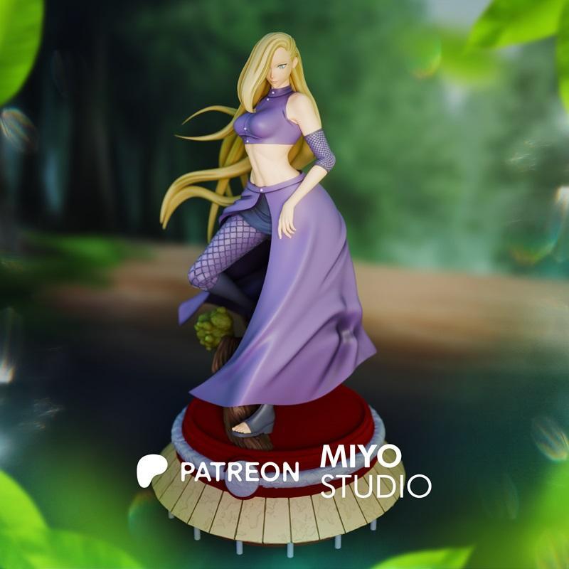 Miyo Studio - 木叶村 - 井野 3D打印模型|Miyo Studio – Naruto – Ino Yamanaka – 3D Print Model STL