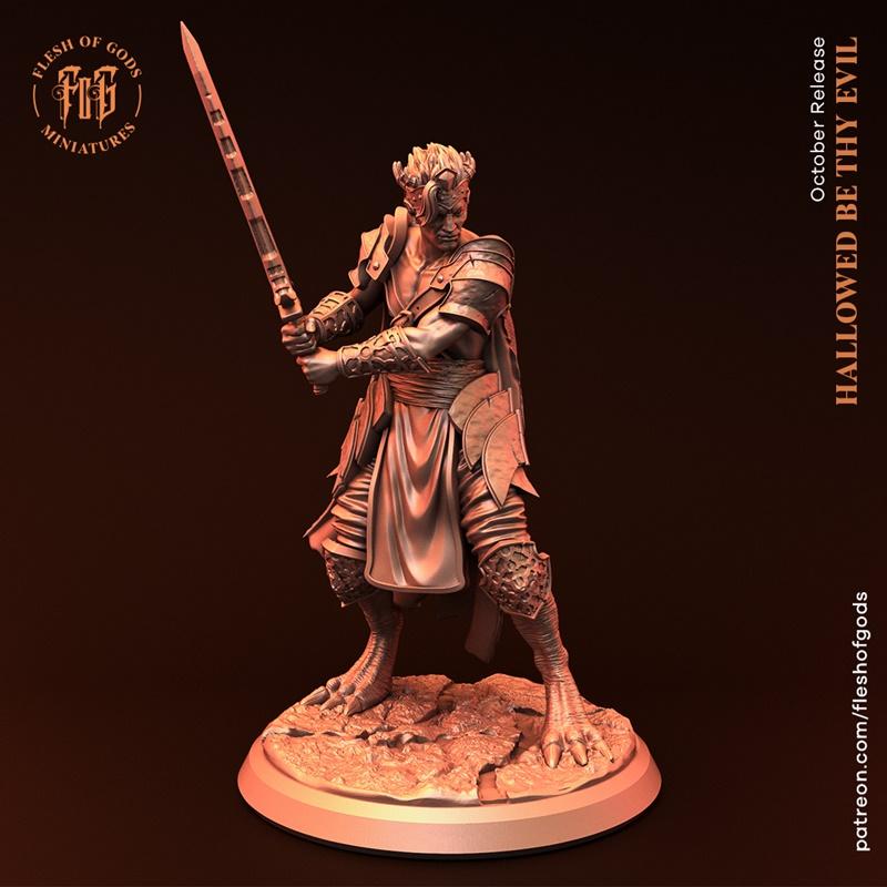 神之肉 – 致敬邪恶的圣典 3D打印模型集|Flesh of Gods – Hallowed Be Thy Evil Full Set – 3D Print Model STL